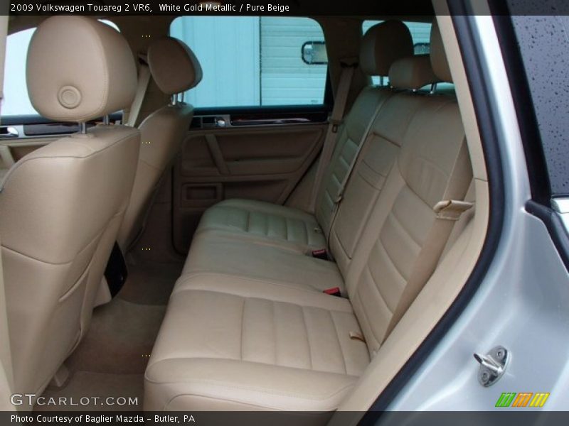 White Gold Metallic / Pure Beige 2009 Volkswagen Touareg 2 VR6