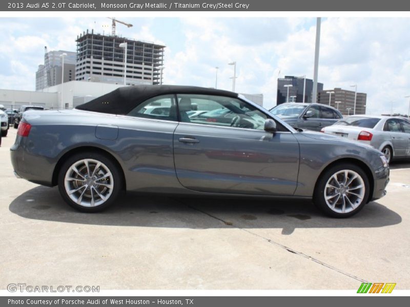  2013 A5 2.0T Cabriolet Monsoon Gray Metallic