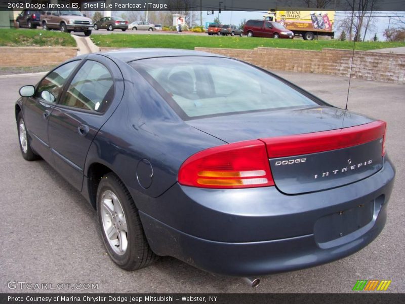 Steel Blue Pearlcoat / Taupe 2002 Dodge Intrepid ES