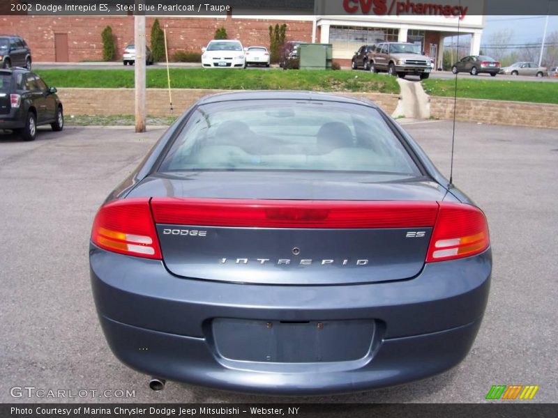 Steel Blue Pearlcoat / Taupe 2002 Dodge Intrepid ES