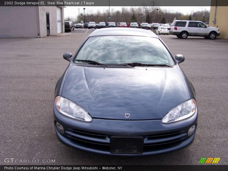 Steel Blue Pearlcoat / Taupe 2002 Dodge Intrepid ES