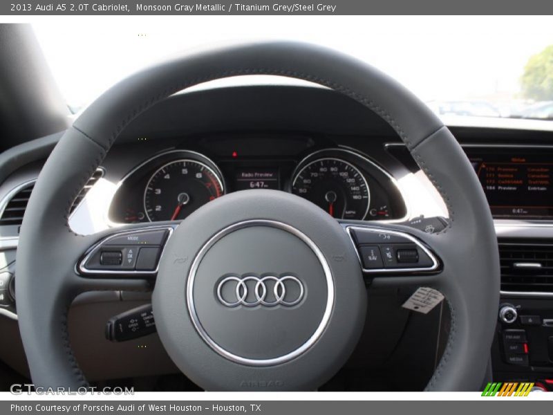  2013 A5 2.0T Cabriolet Steering Wheel