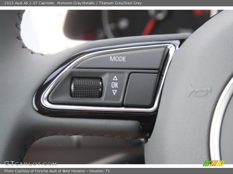 Controls of 2013 A5 2.0T Cabriolet