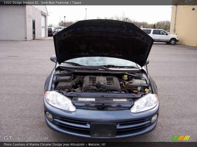 Steel Blue Pearlcoat / Taupe 2002 Dodge Intrepid ES