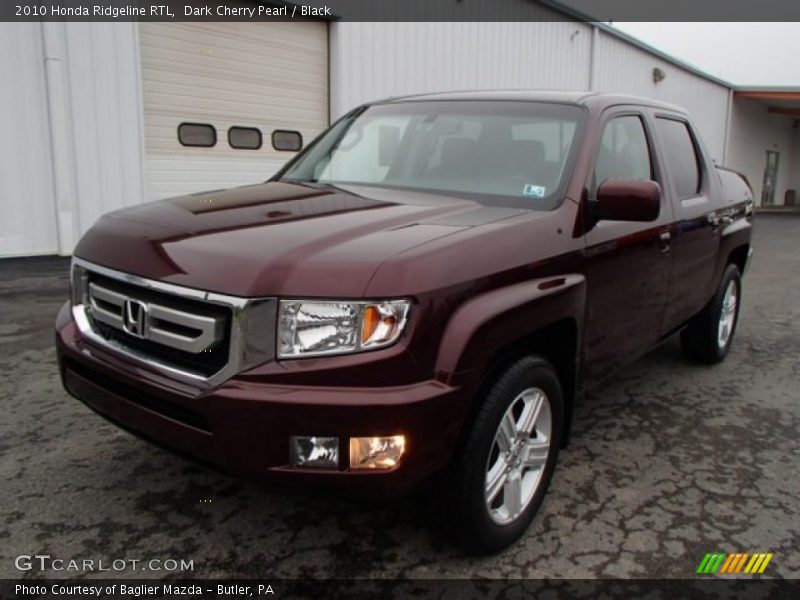 Dark Cherry Pearl / Black 2010 Honda Ridgeline RTL