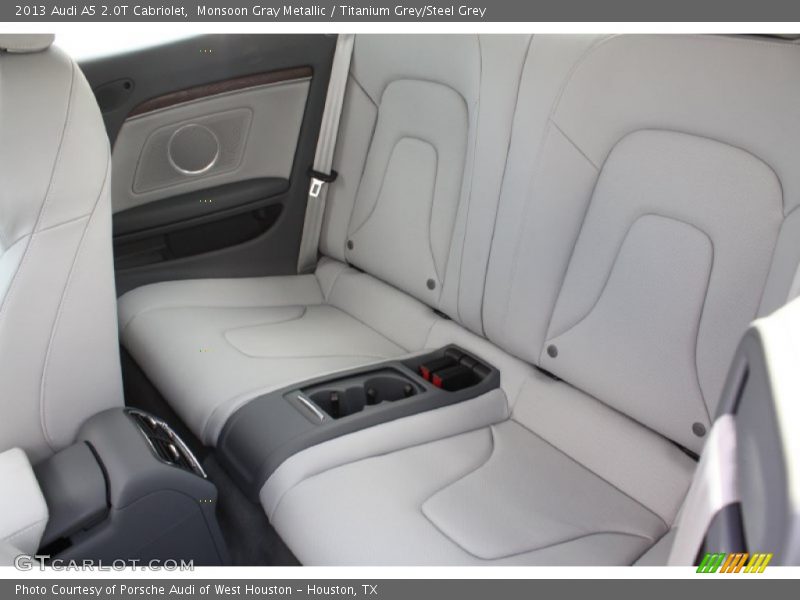 Rear Seat of 2013 A5 2.0T Cabriolet