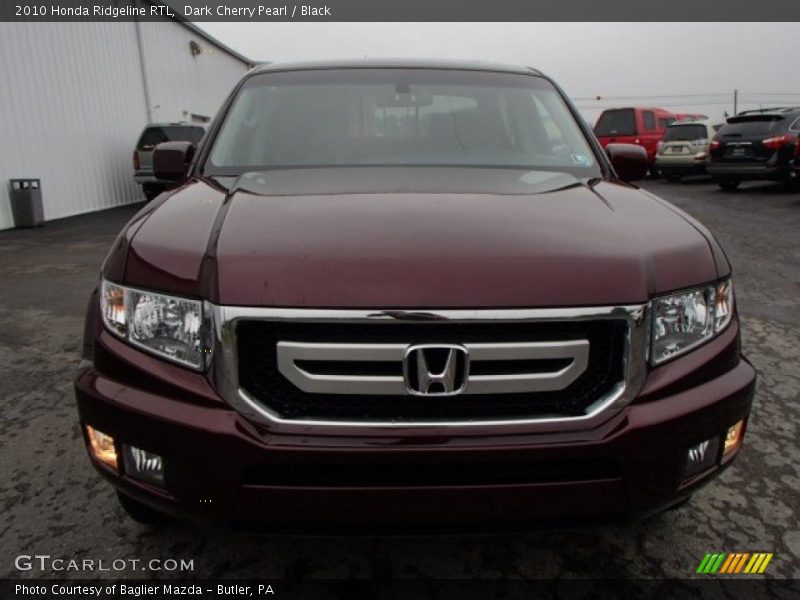 Dark Cherry Pearl / Black 2010 Honda Ridgeline RTL
