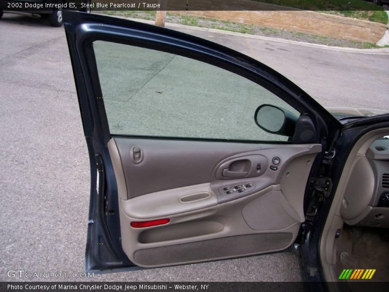 Steel Blue Pearlcoat / Taupe 2002 Dodge Intrepid ES