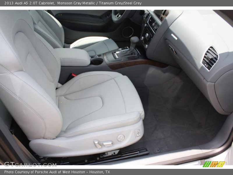 Front Seat of 2013 A5 2.0T Cabriolet