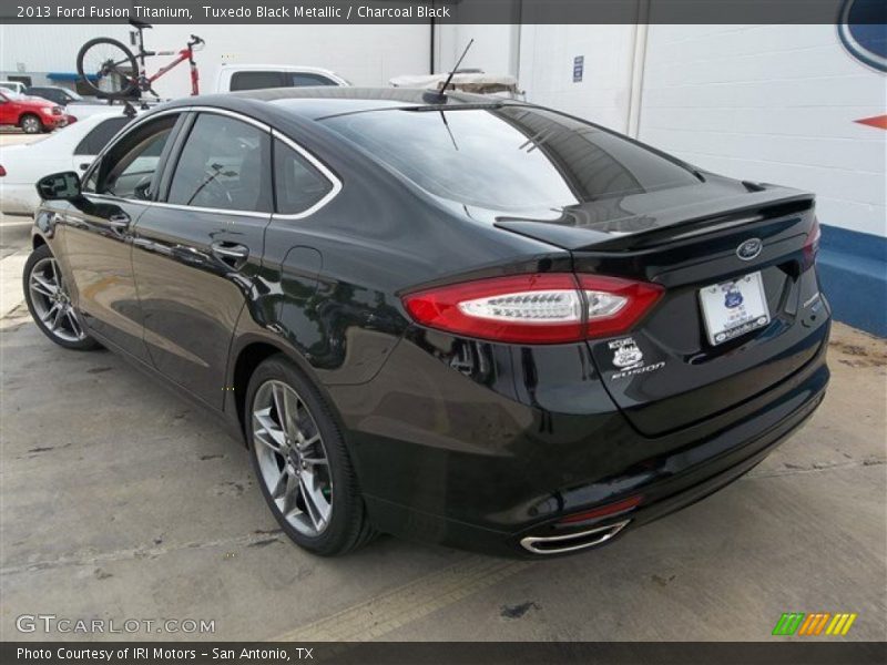 Tuxedo Black Metallic / Charcoal Black 2013 Ford Fusion Titanium