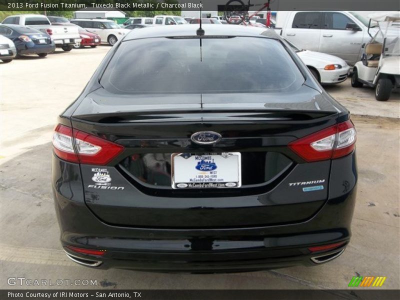 Tuxedo Black Metallic / Charcoal Black 2013 Ford Fusion Titanium