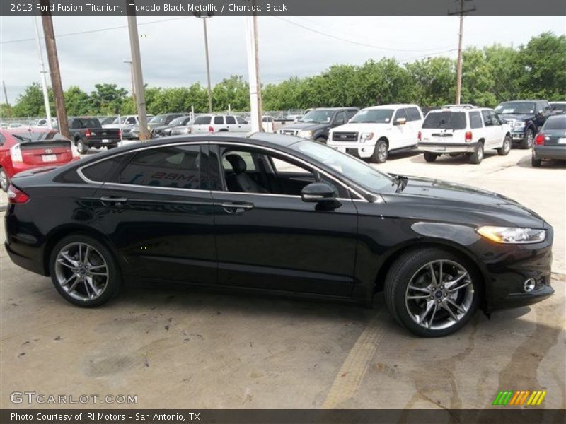 Tuxedo Black Metallic / Charcoal Black 2013 Ford Fusion Titanium