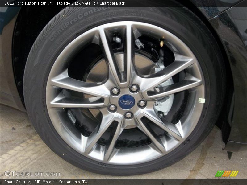 Tuxedo Black Metallic / Charcoal Black 2013 Ford Fusion Titanium