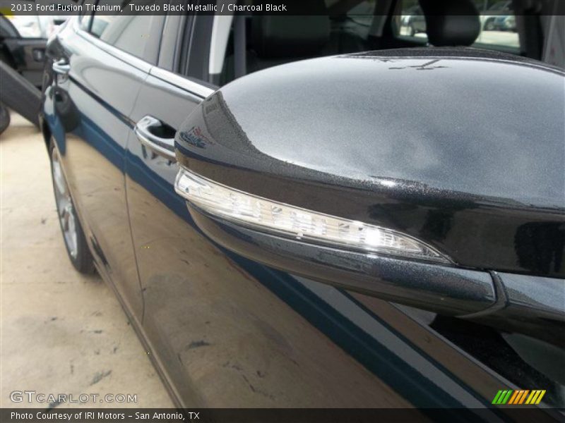 Tuxedo Black Metallic / Charcoal Black 2013 Ford Fusion Titanium