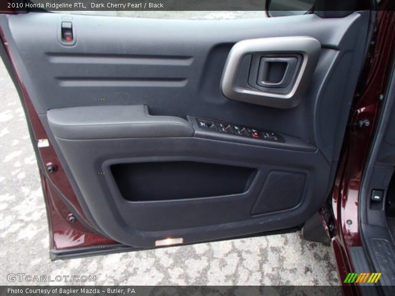 Dark Cherry Pearl / Black 2010 Honda Ridgeline RTL