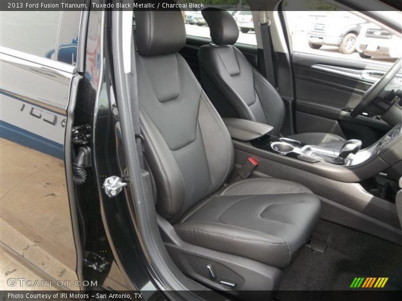 Tuxedo Black Metallic / Charcoal Black 2013 Ford Fusion Titanium