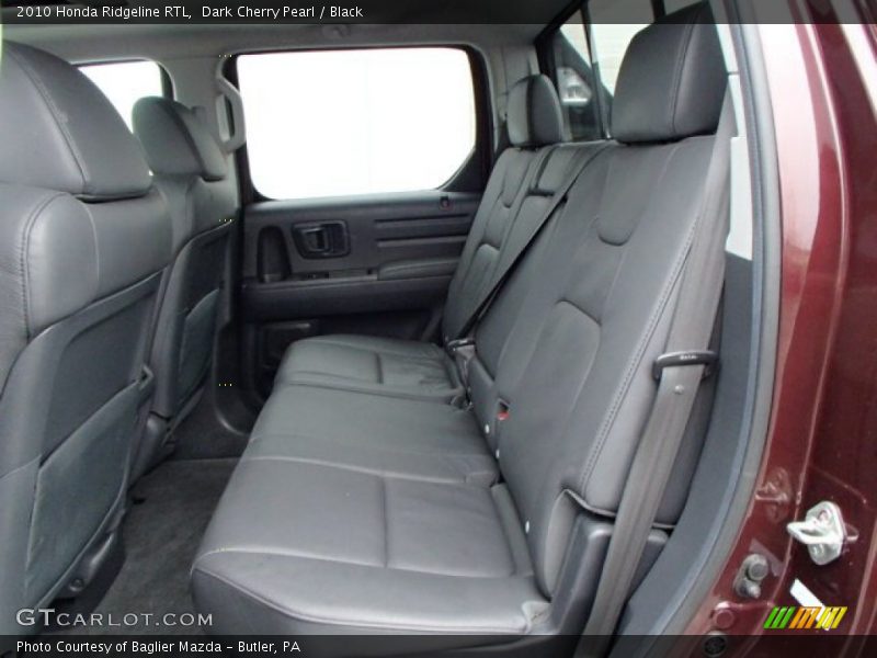 Dark Cherry Pearl / Black 2010 Honda Ridgeline RTL