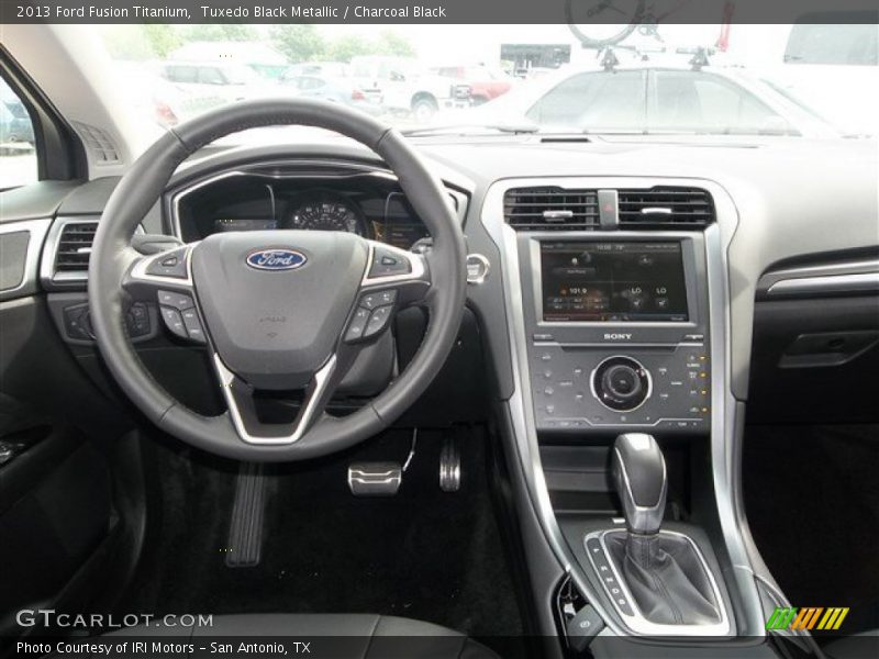 Tuxedo Black Metallic / Charcoal Black 2013 Ford Fusion Titanium