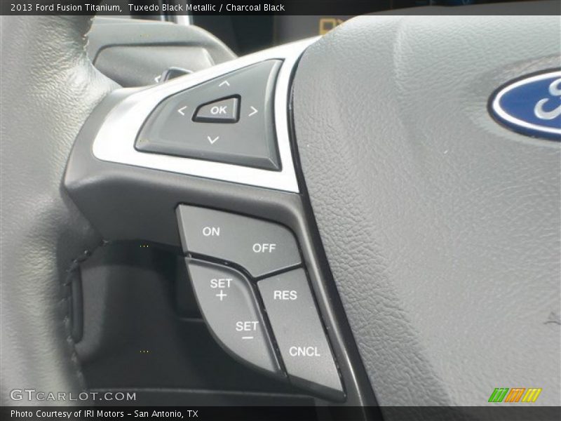 Tuxedo Black Metallic / Charcoal Black 2013 Ford Fusion Titanium