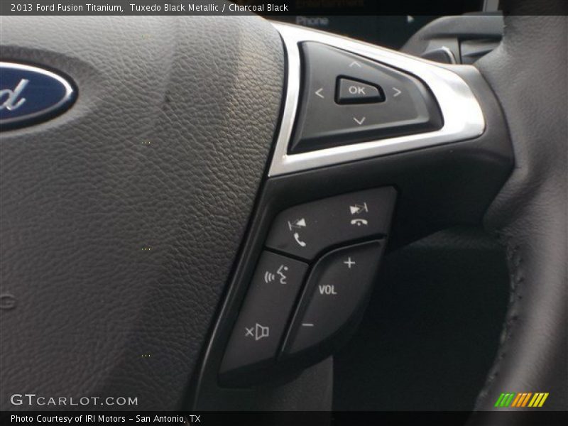 Tuxedo Black Metallic / Charcoal Black 2013 Ford Fusion Titanium
