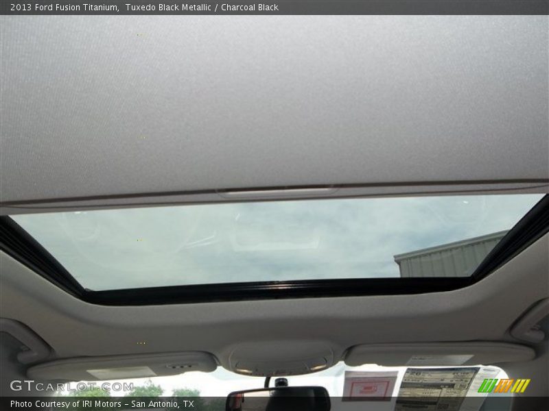Tuxedo Black Metallic / Charcoal Black 2013 Ford Fusion Titanium