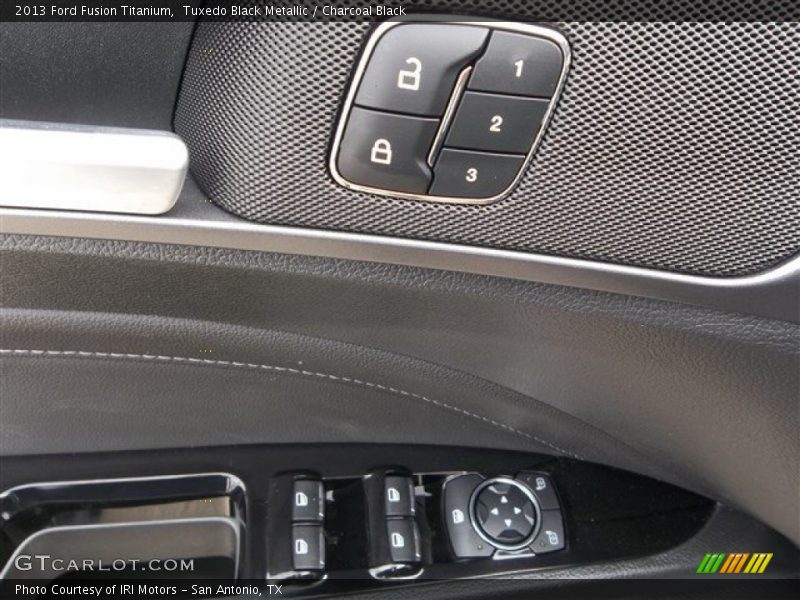 Tuxedo Black Metallic / Charcoal Black 2013 Ford Fusion Titanium