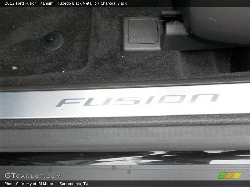 Tuxedo Black Metallic / Charcoal Black 2013 Ford Fusion Titanium