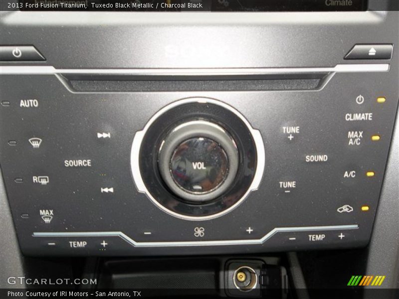Tuxedo Black Metallic / Charcoal Black 2013 Ford Fusion Titanium