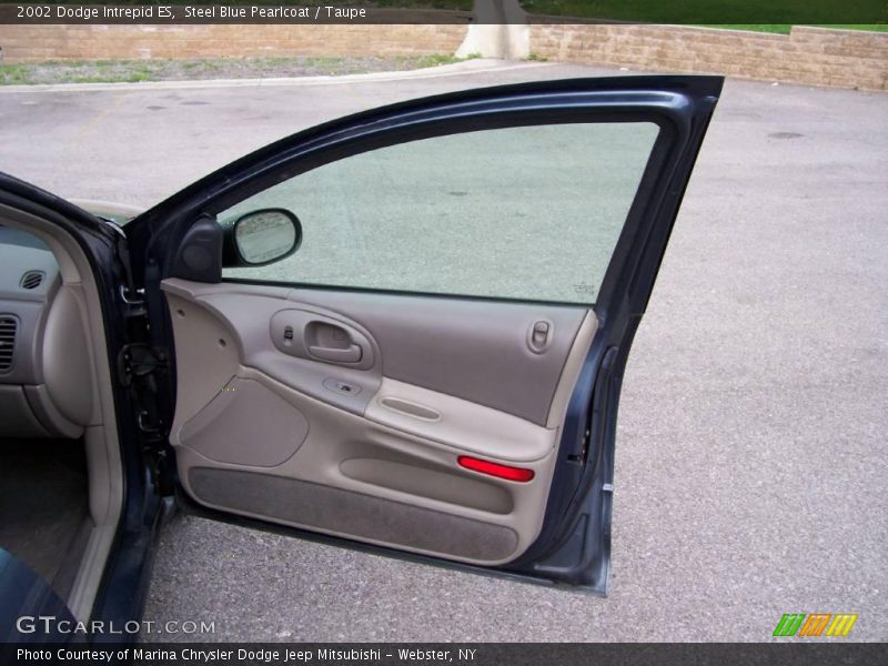 Steel Blue Pearlcoat / Taupe 2002 Dodge Intrepid ES