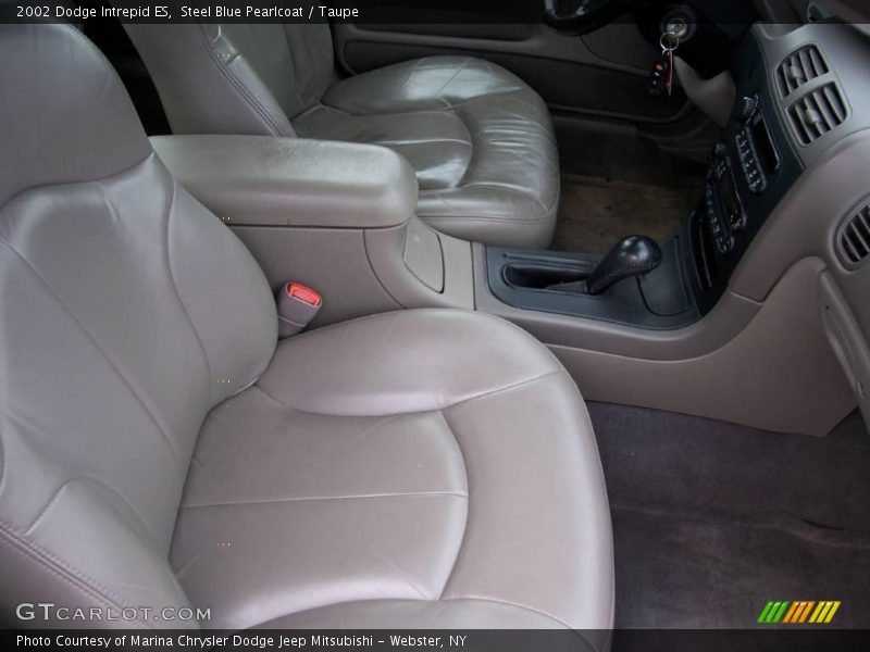 Steel Blue Pearlcoat / Taupe 2002 Dodge Intrepid ES