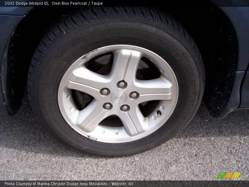 Steel Blue Pearlcoat / Taupe 2002 Dodge Intrepid ES