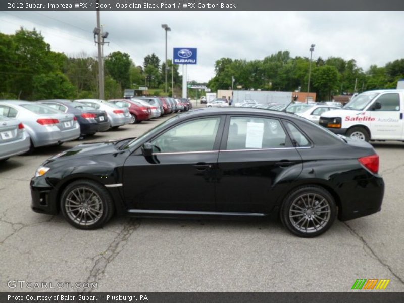  2012 Impreza WRX 4 Door Obsidian Black Pearl