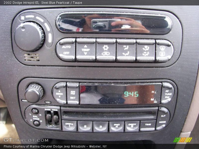 Steel Blue Pearlcoat / Taupe 2002 Dodge Intrepid ES