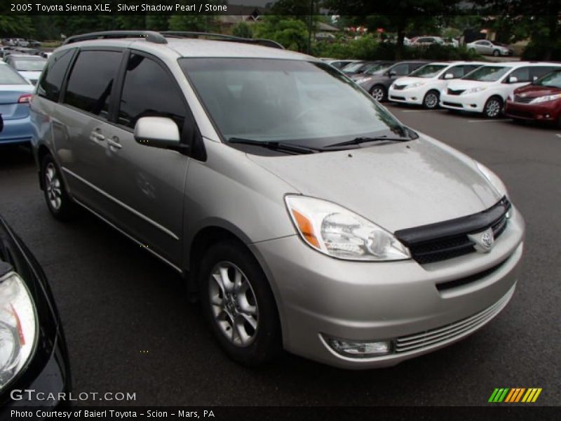 Silver Shadow Pearl / Stone 2005 Toyota Sienna XLE