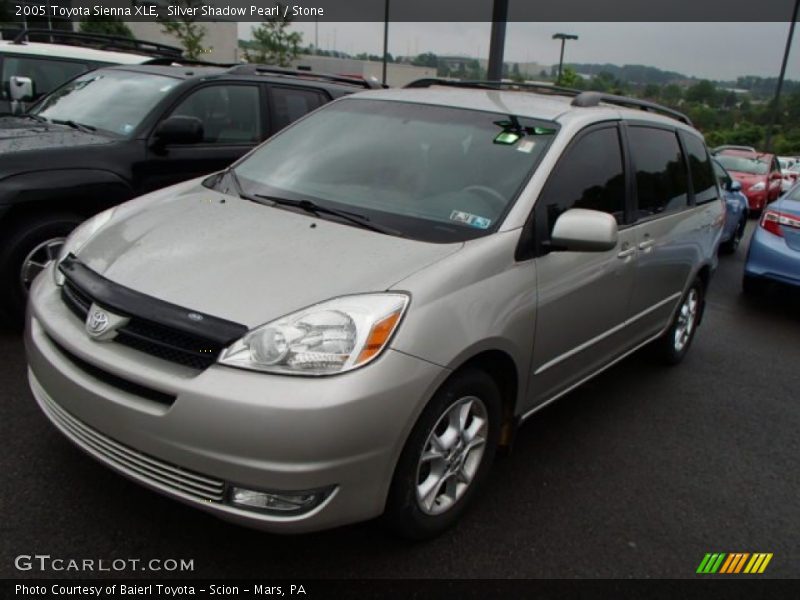 Silver Shadow Pearl / Stone 2005 Toyota Sienna XLE