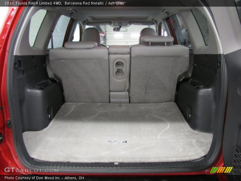 Barcelona Red Metallic / Ash Gray 2010 Toyota RAV4 Limited 4WD