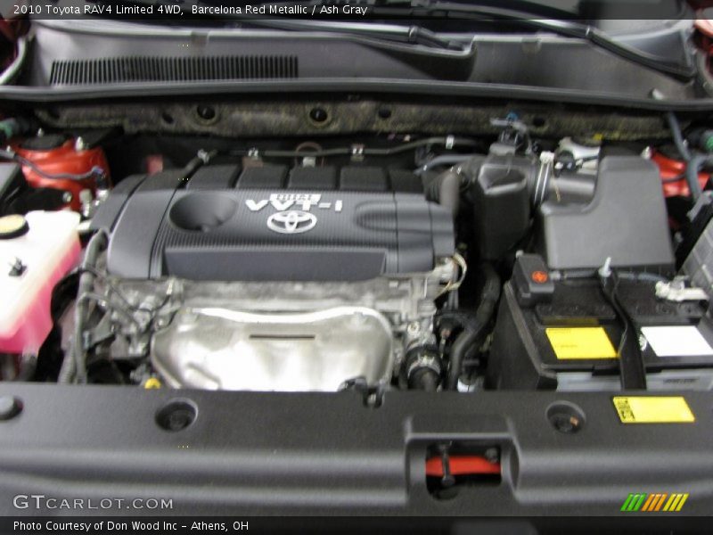 Barcelona Red Metallic / Ash Gray 2010 Toyota RAV4 Limited 4WD