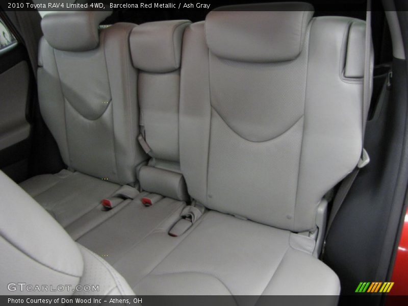 Rear Seat of 2010 RAV4 Limited 4WD