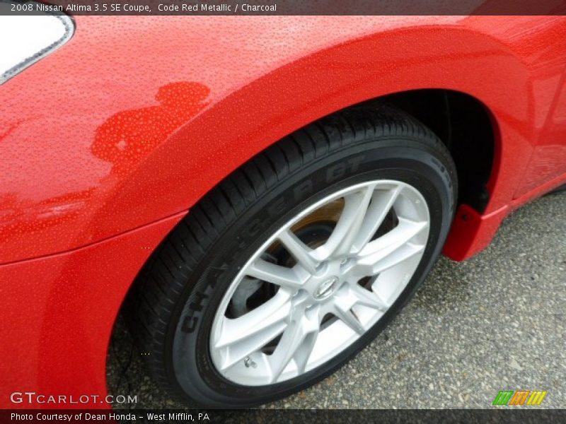 Code Red Metallic / Charcoal 2008 Nissan Altima 3.5 SE Coupe