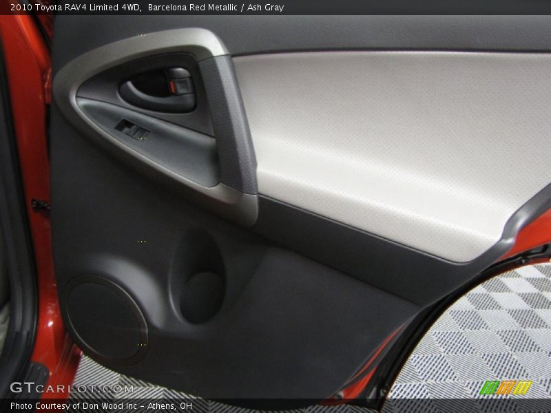 Barcelona Red Metallic / Ash Gray 2010 Toyota RAV4 Limited 4WD