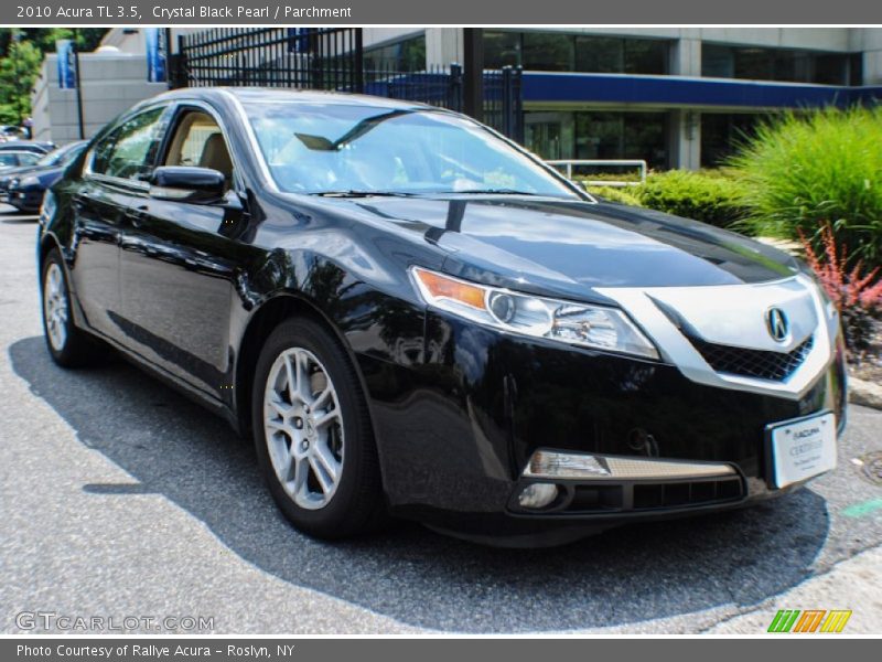 Crystal Black Pearl / Parchment 2010 Acura TL 3.5