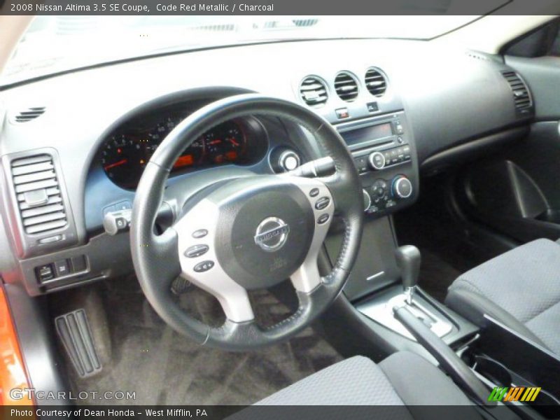 Code Red Metallic / Charcoal 2008 Nissan Altima 3.5 SE Coupe