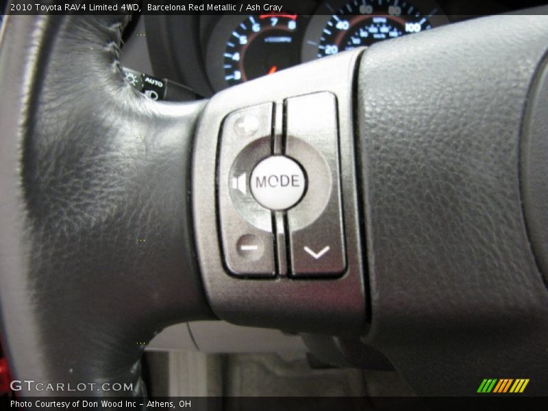 Barcelona Red Metallic / Ash Gray 2010 Toyota RAV4 Limited 4WD