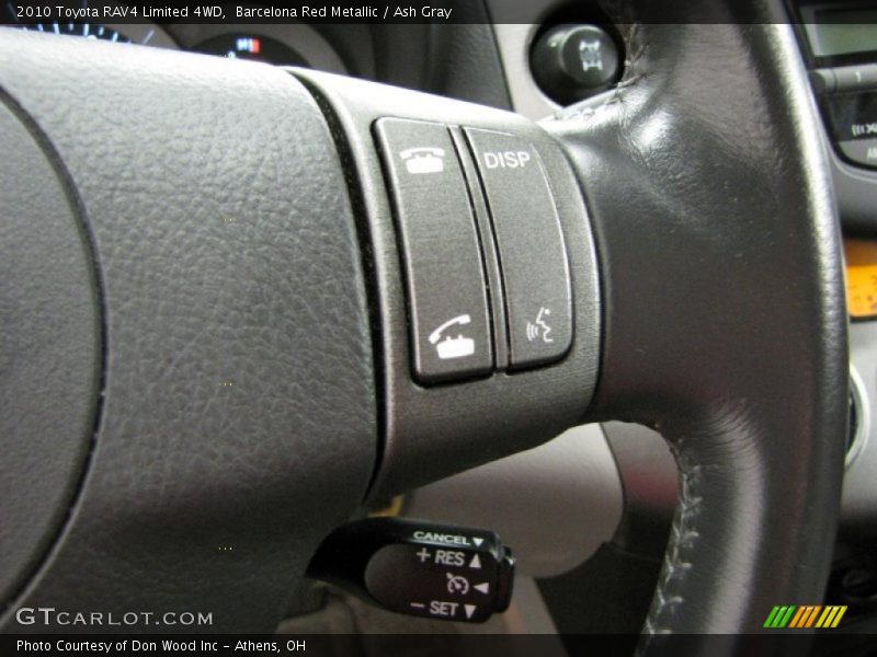 Barcelona Red Metallic / Ash Gray 2010 Toyota RAV4 Limited 4WD