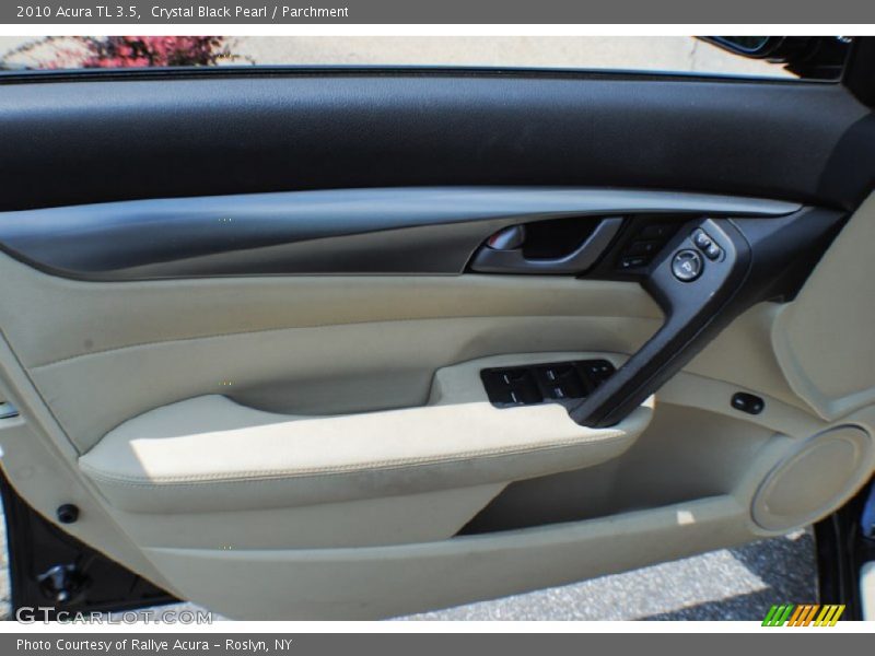 Crystal Black Pearl / Parchment 2010 Acura TL 3.5
