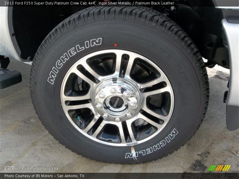  2013 F350 Super Duty Platinum Crew Cab 4x4 Wheel