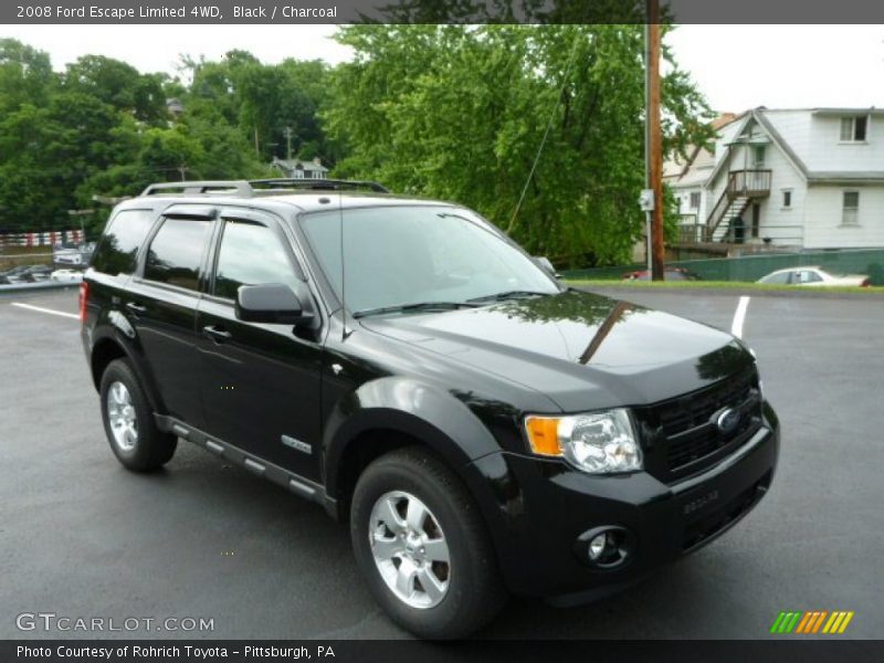Black / Charcoal 2008 Ford Escape Limited 4WD