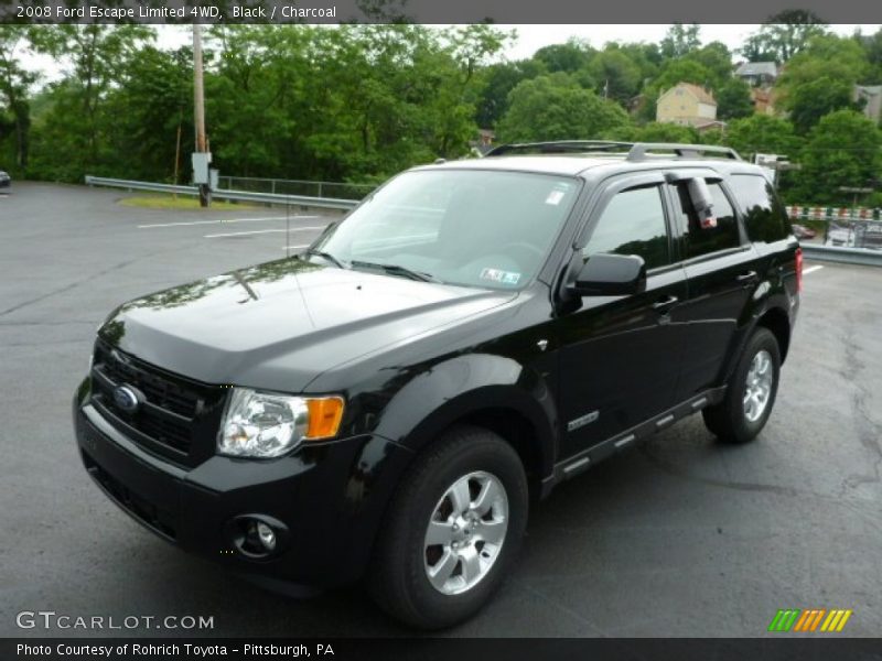 Black / Charcoal 2008 Ford Escape Limited 4WD