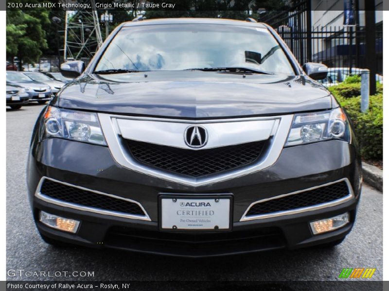 Grigio Metallic / Taupe Gray 2010 Acura MDX Technology