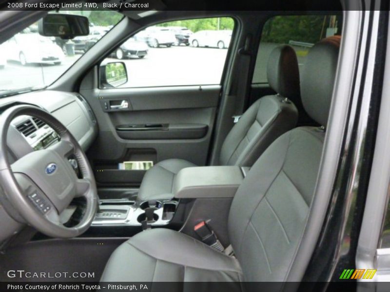 Black / Charcoal 2008 Ford Escape Limited 4WD